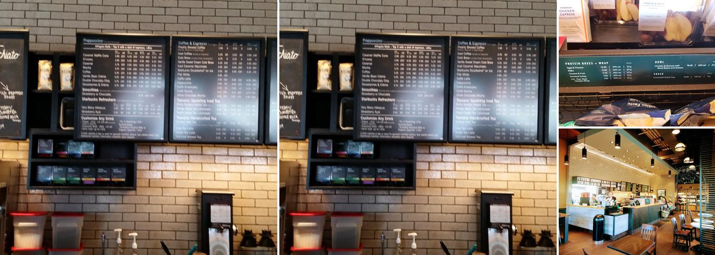 Starbucks Menu