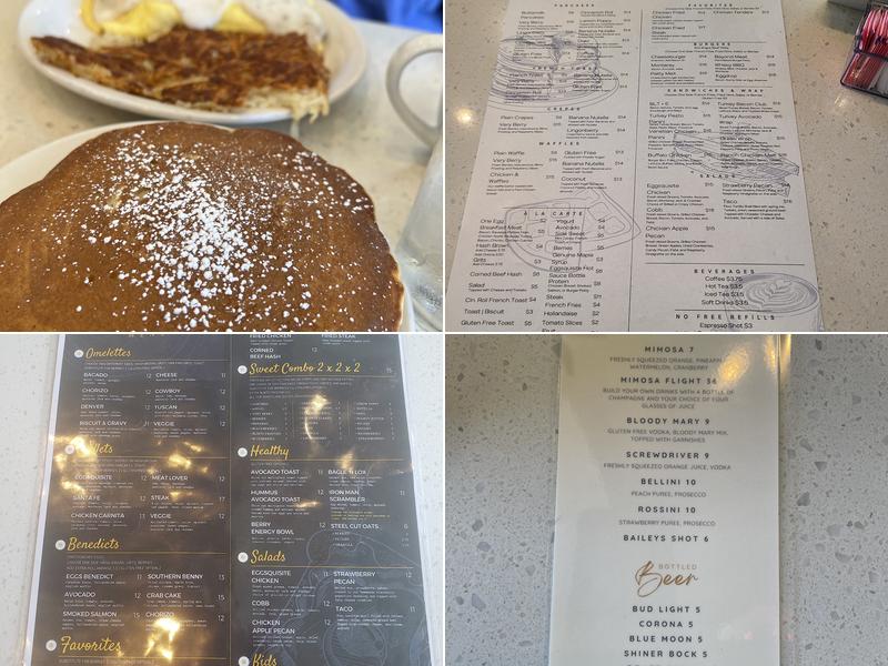 Eggsquisite Cafe Frisco Menu