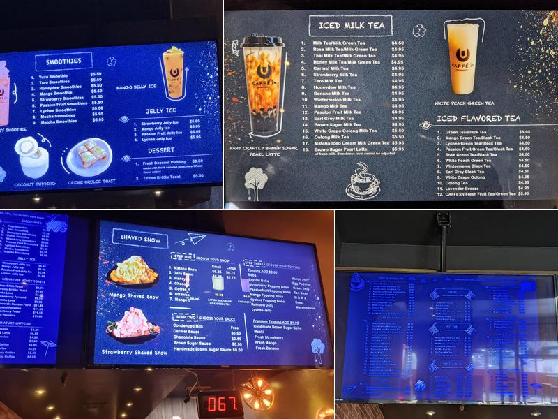 Caffé:in Menu