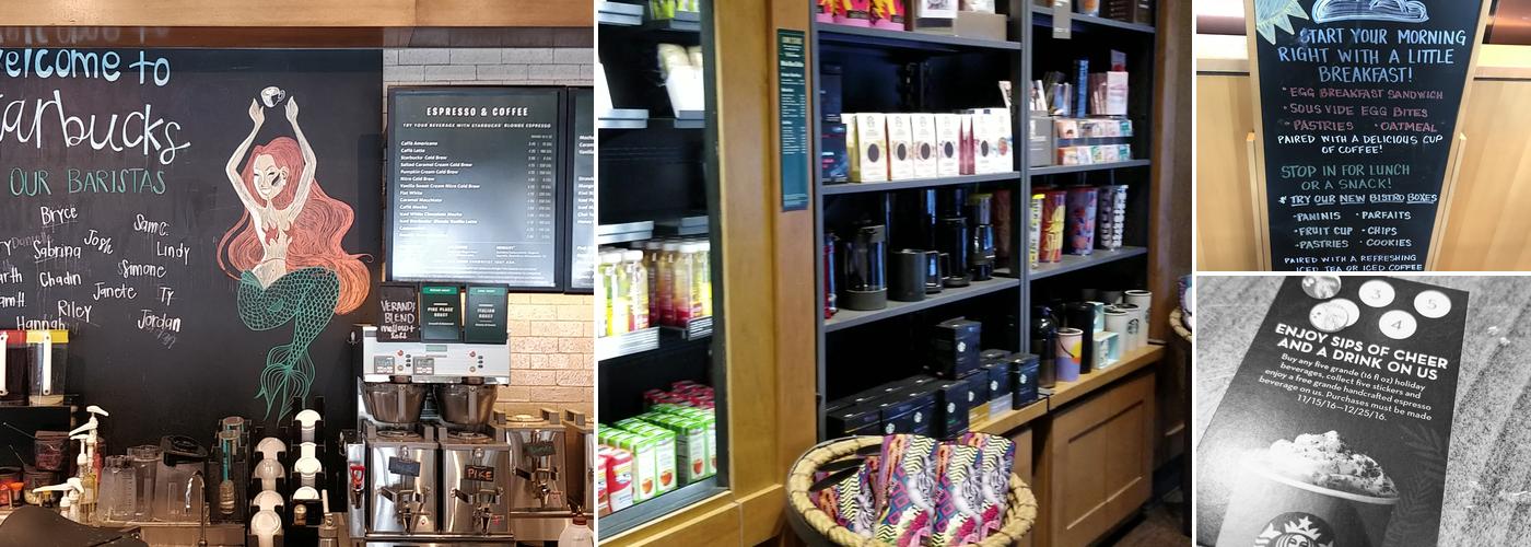 Starbucks Menu