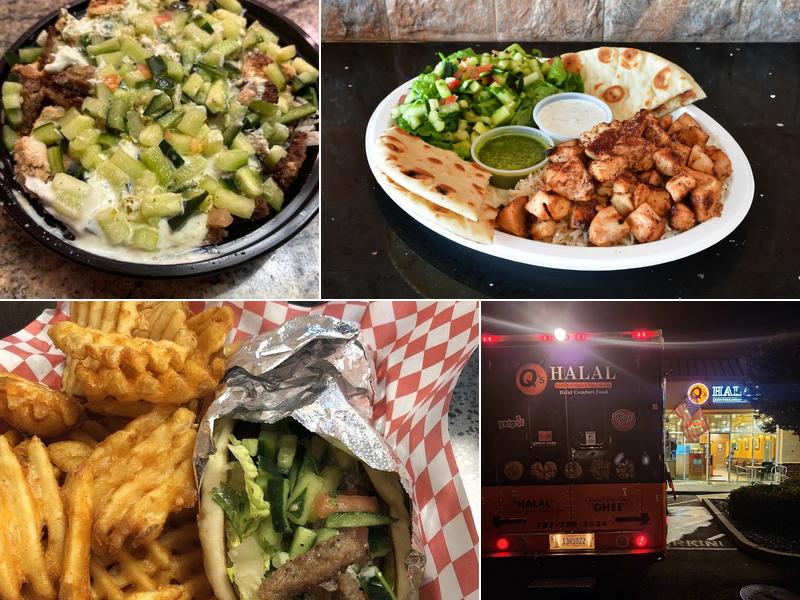 Q's Halal "Mediterranean Comfort" 48 Springstowne Center, Vallejo