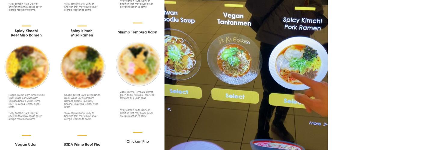 Yo-Kai Express @ Metreon Menu