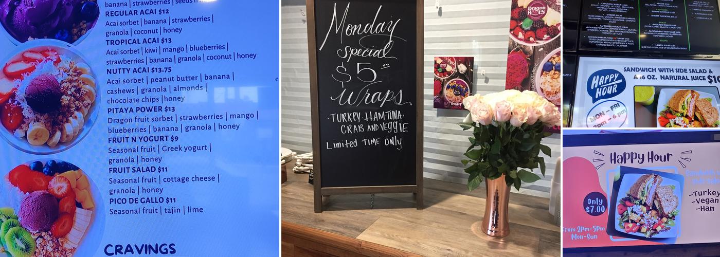 CITRINA BERRY FRESH Menu