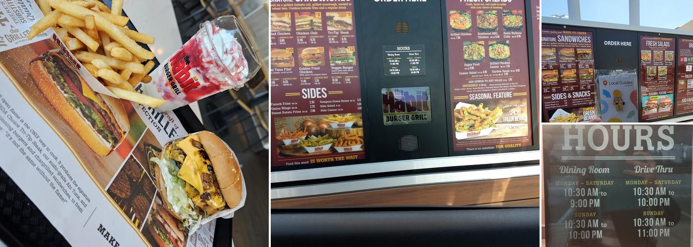 The Habit Burger Grill Menu