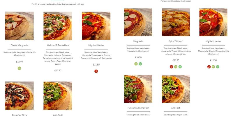 Cullach Brewing Menu