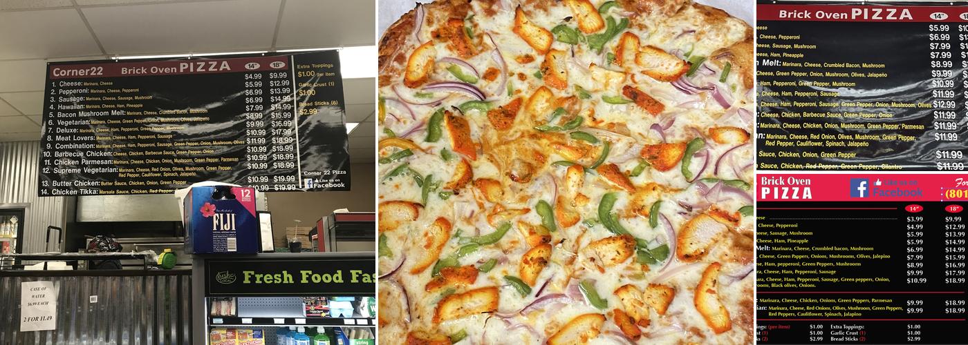 Corner 22 Menu