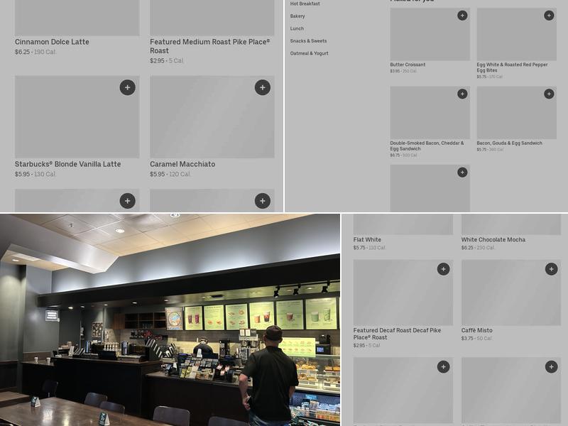 Starbucks Menu