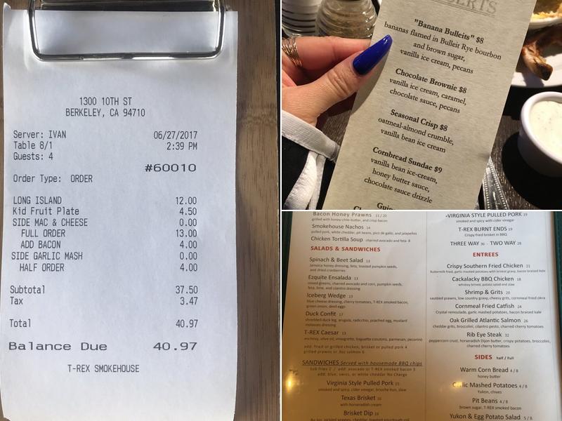 District 1 Fire & Hops Menu