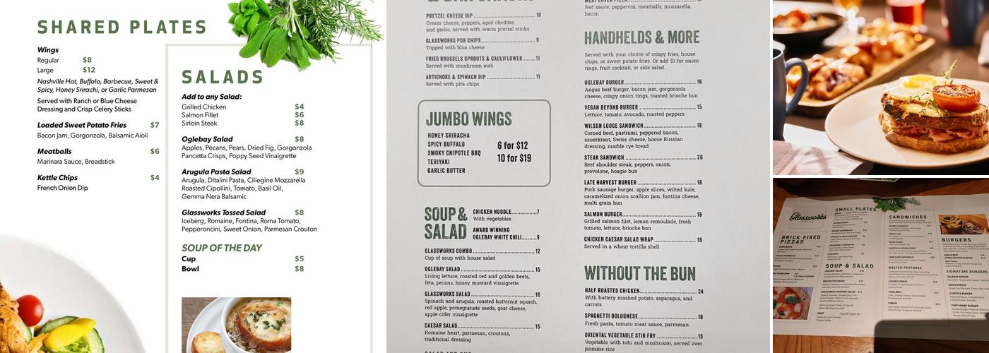 Skyline Kitchen & Bar Menu