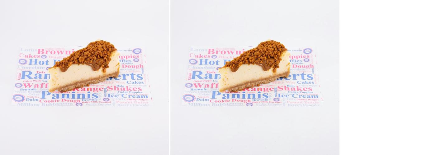 Range Desserts Peterborough Menu