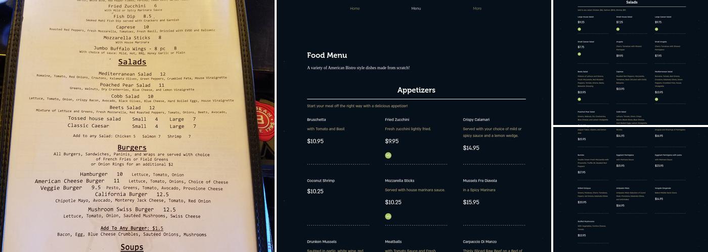 Buco Kitchen & Bar Menu
