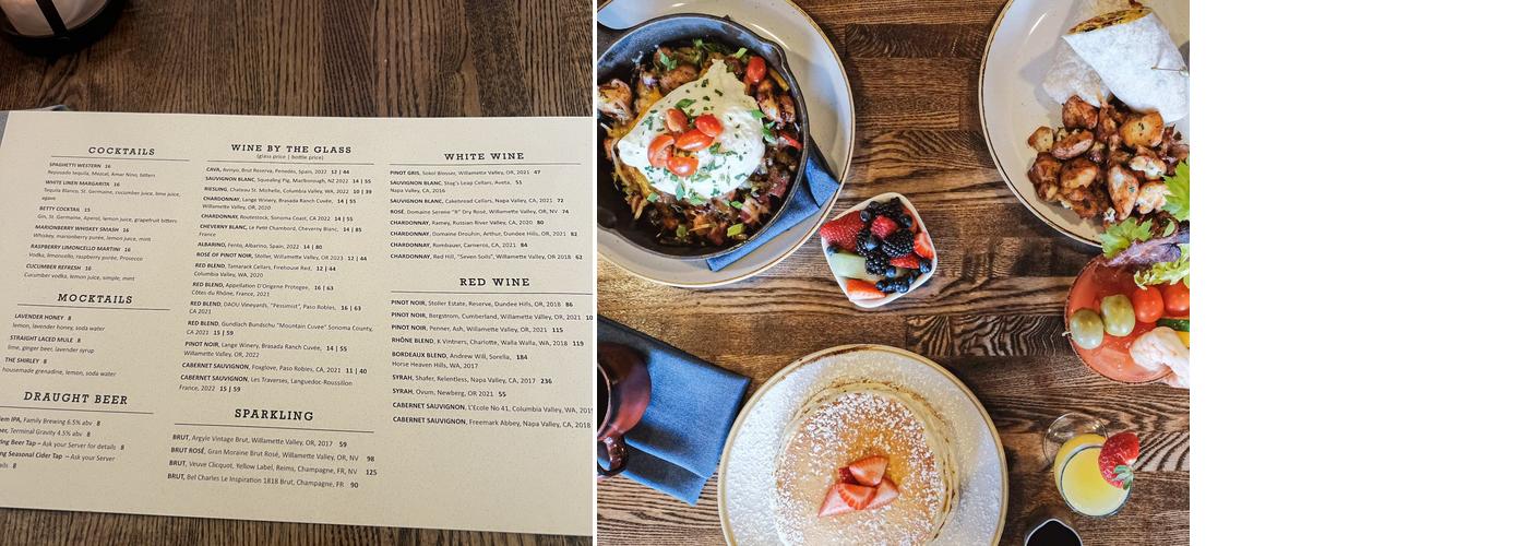 Ranch House Restaurant Menu