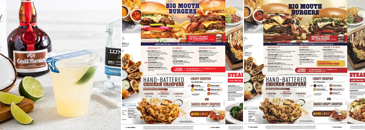 Chili's Grill & Bar Menu