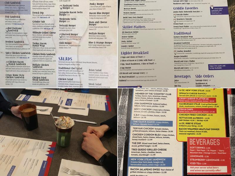 The Bowling Alley Menu