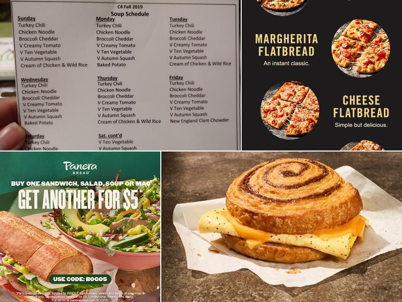 Panera Bread Menu