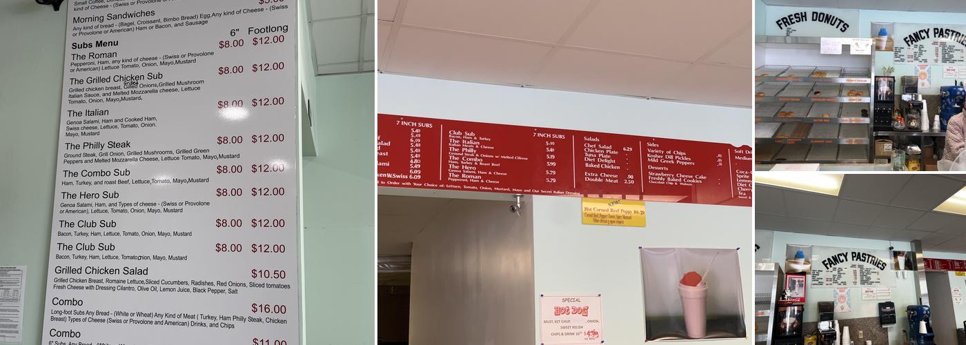 Sub-base / Dandy Donuts Menu