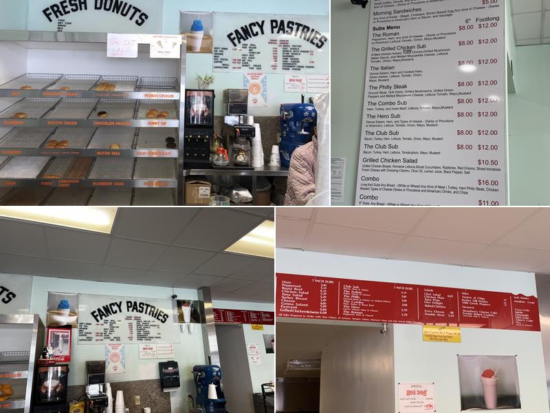 Sub-base / Dandy Donuts Menu