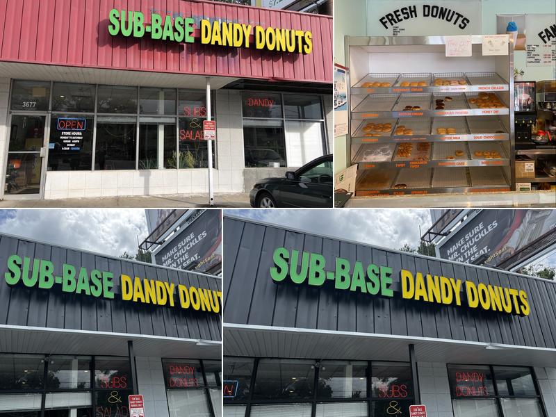 Sub-base / Dandy Donuts 3695 Chamblee Dunwoody Rd, Chamblee