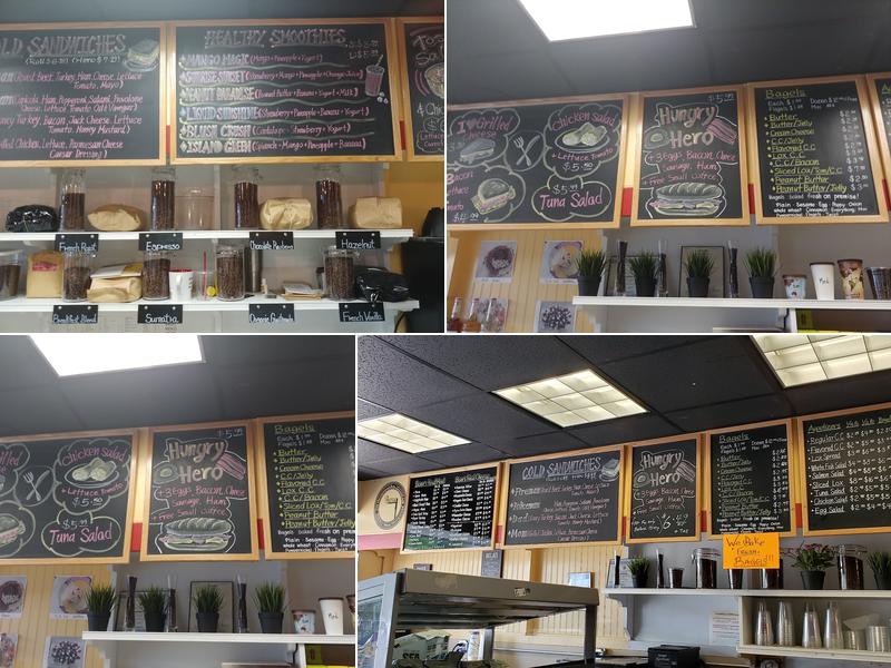 Bagel Hero Menu