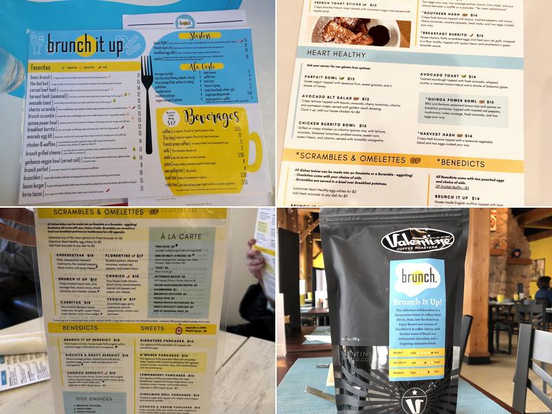 Brunch It Up Menu
