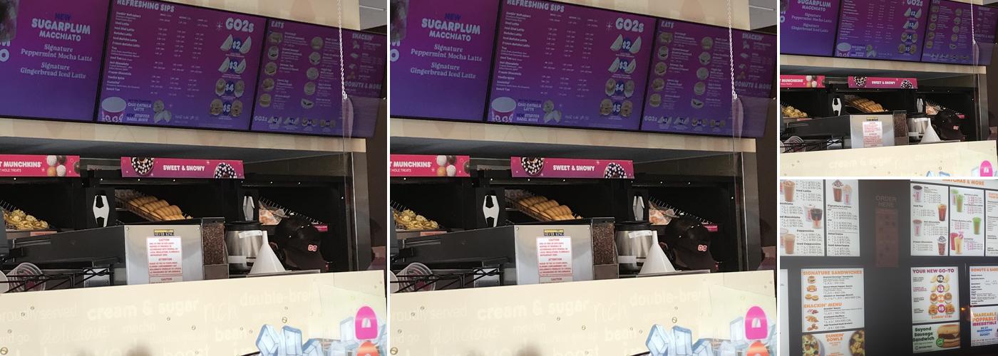 Dunkin' Menu