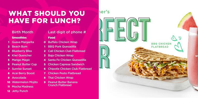 Tropical Smoothie Cafe Menu