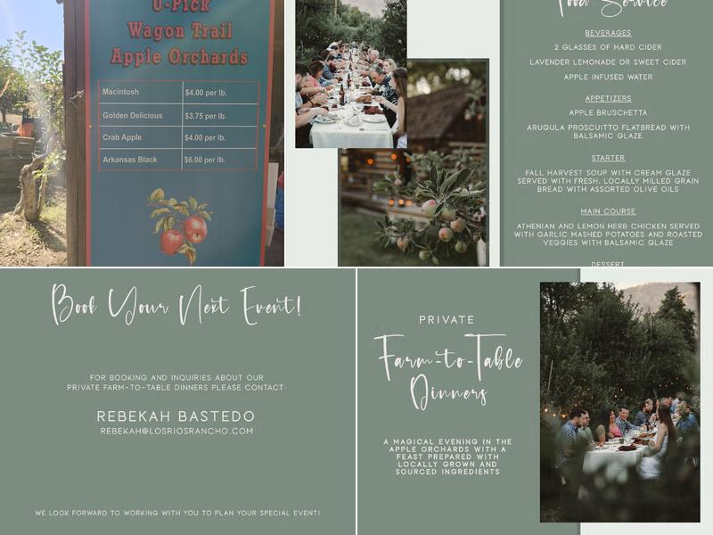 Los Rios Rancho Menu