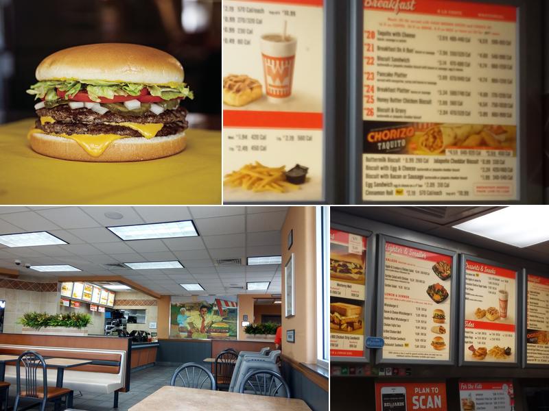 Whataburger Menu
