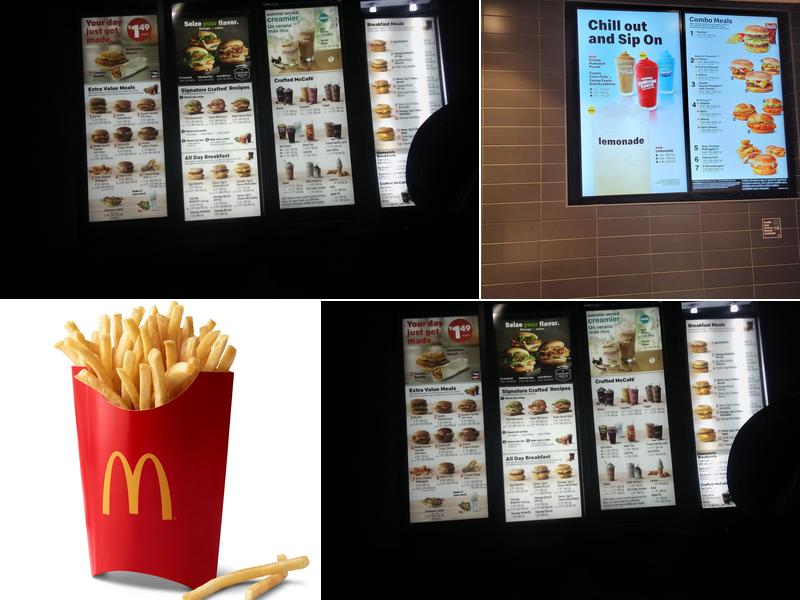 McDonald's Menu