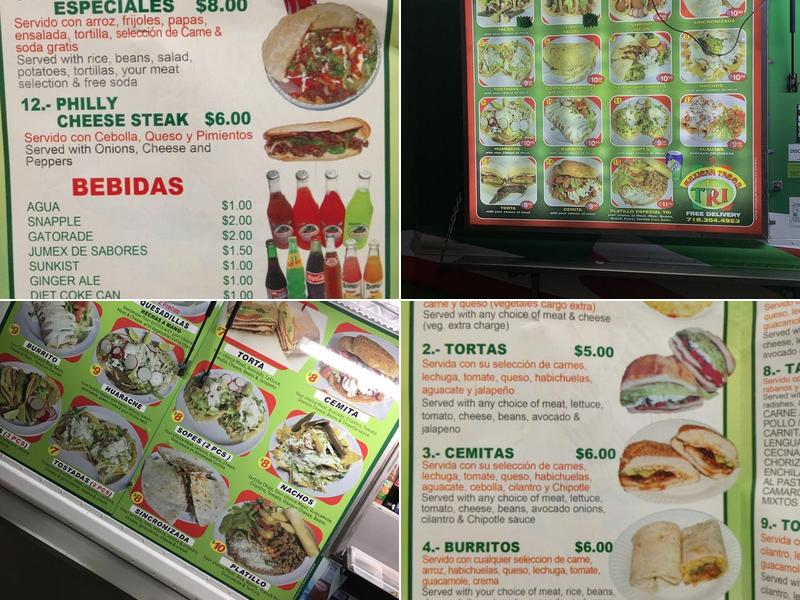 Tacos El Tri Menu