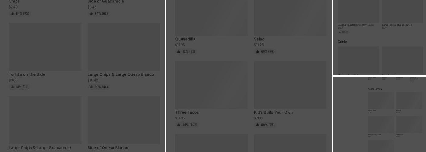 Chipotle Mexican Grill Menu