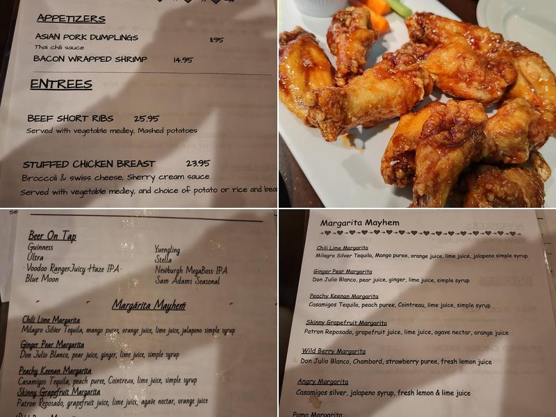 Tequila Grille Menu