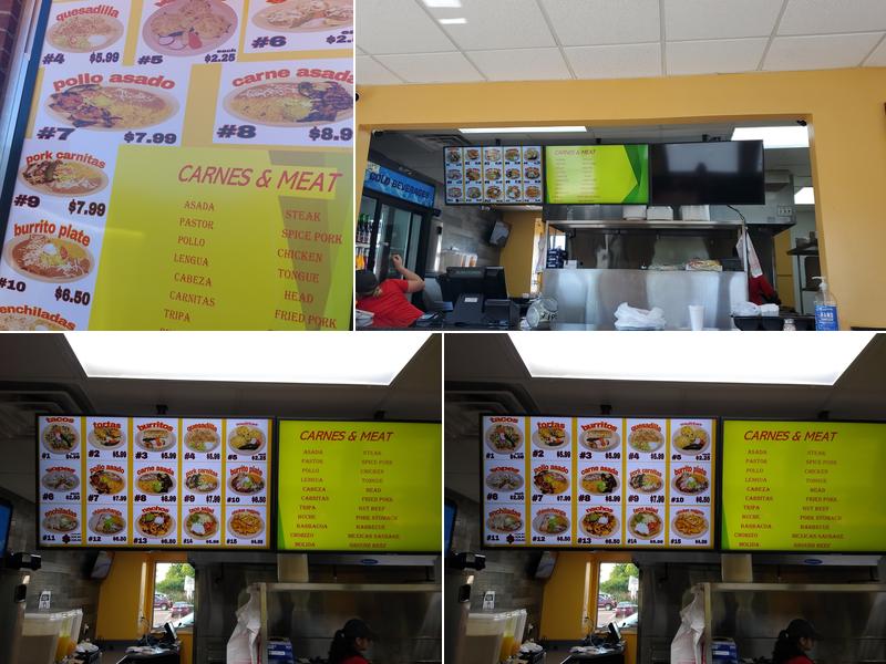 El Pollito Express #2 Menu