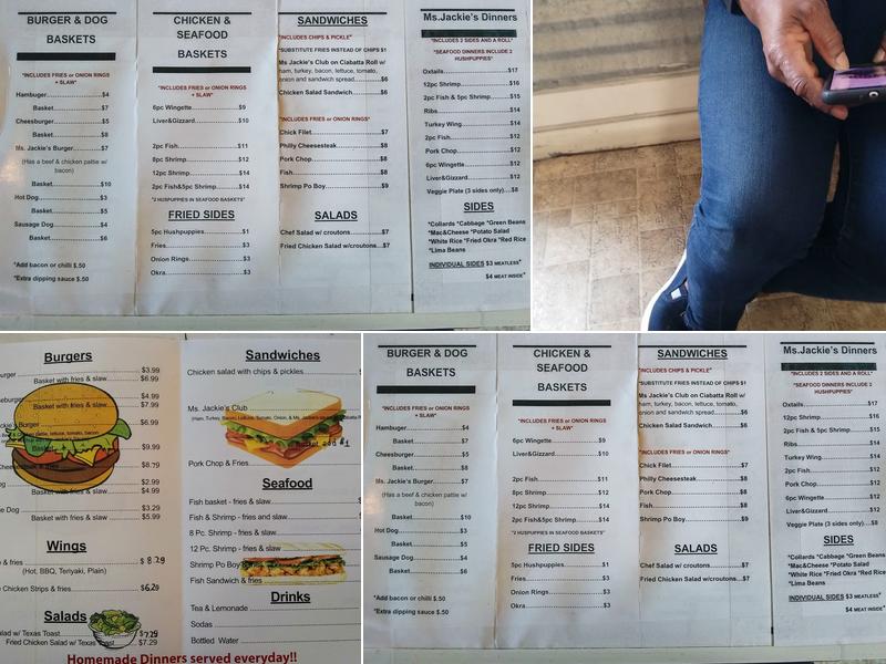 Ms. Jackie's Catering & Meal Prep Menu