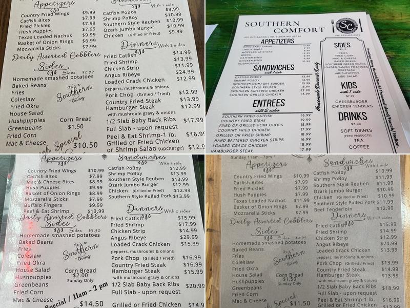 Camp Bagnell Pub and Grub Menu