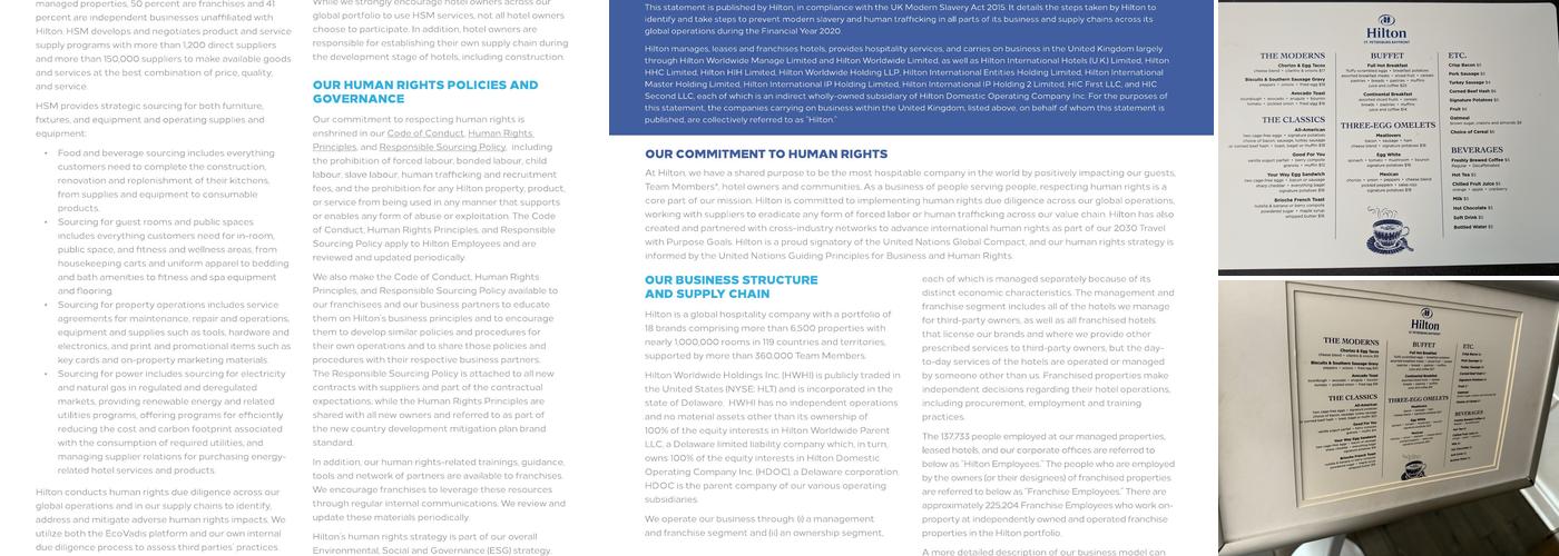 Tangerine at the Bayfront Hilton Menu