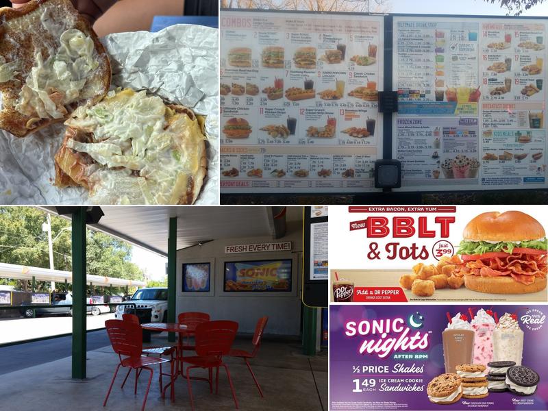 Sonic Drive-In Menu
