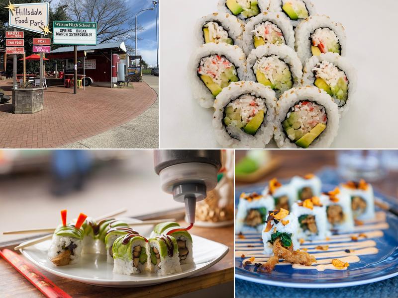 Sushi lover pdx (Hillsdale Sushi Cart)