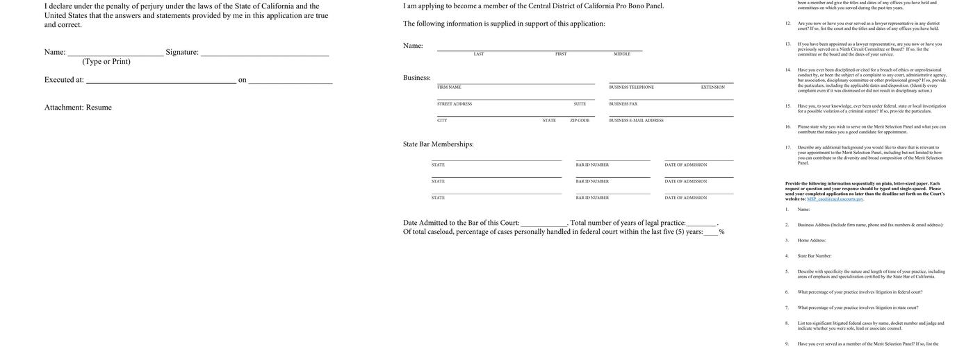 Ronald Reagan Federal Building and United States Courthouse Menu