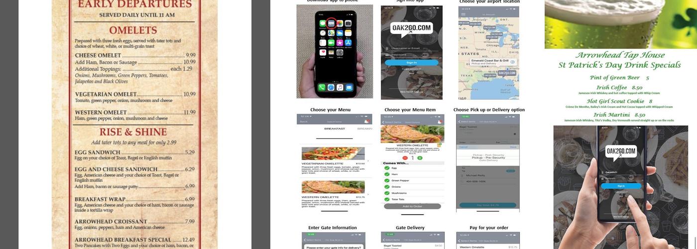 Arrowhead Tap House Menu