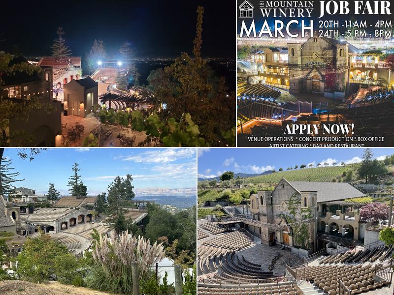 Mountain Winery 14831 Pierce Rd, Saratoga