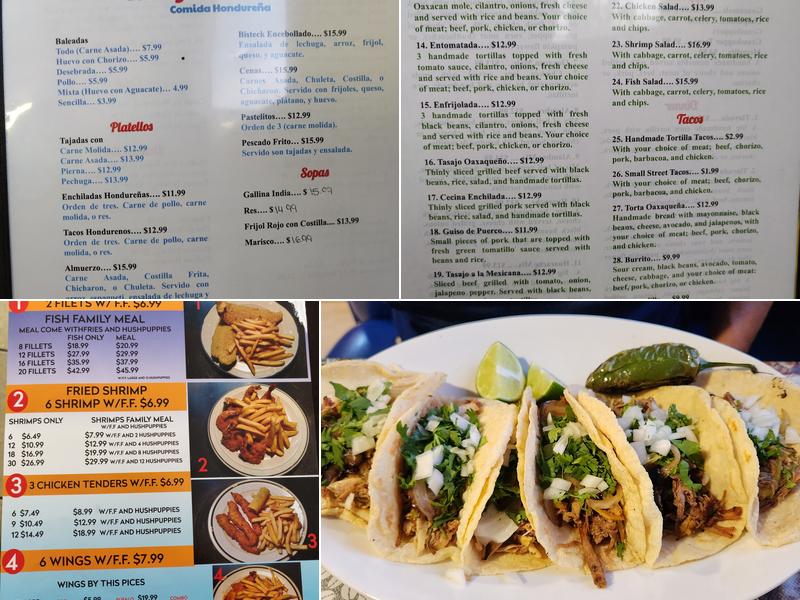 Ruby Restaurant Menu