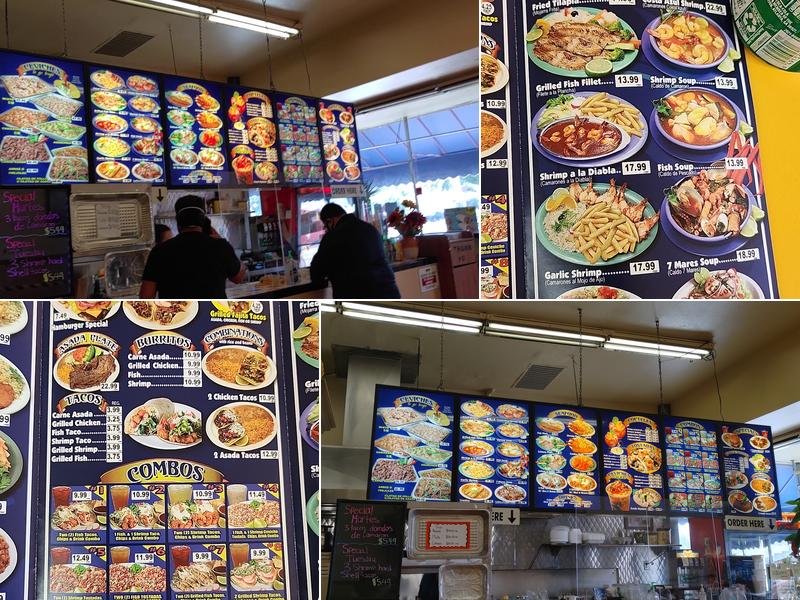 7 MARES Express Menu