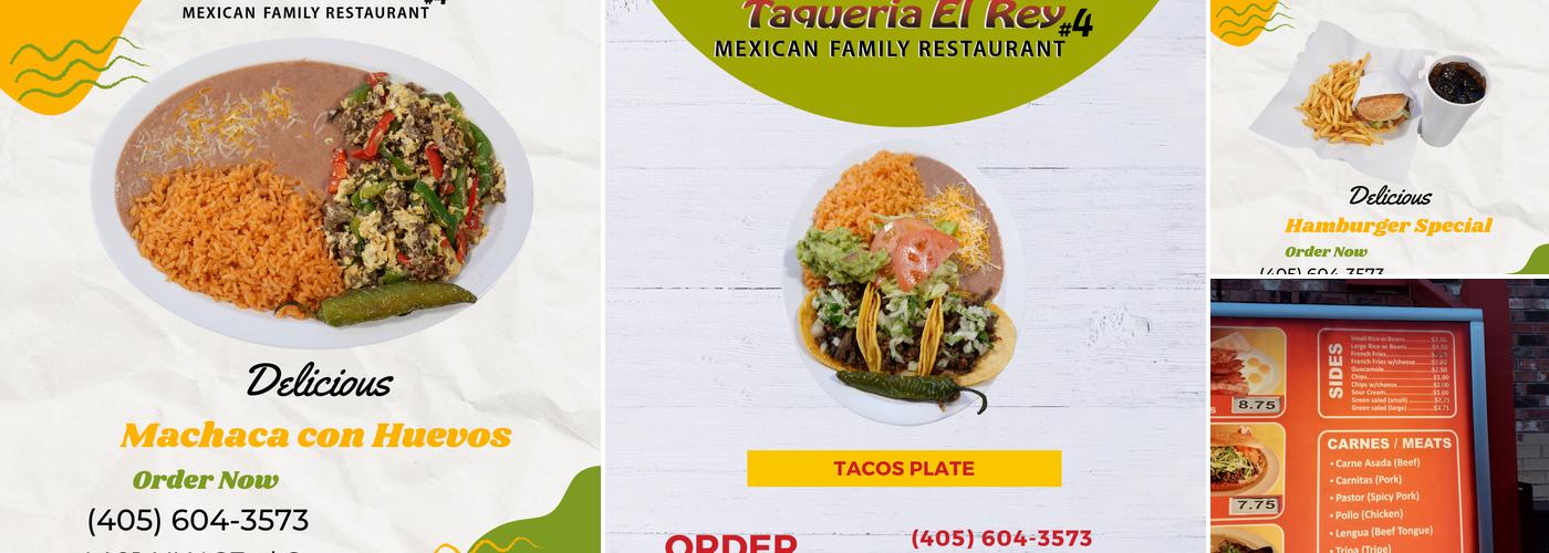 Taqueria El Rey #4 Menu