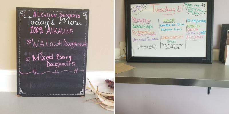 The Zucchini Bar Herbal Tea’s & Treats Menu