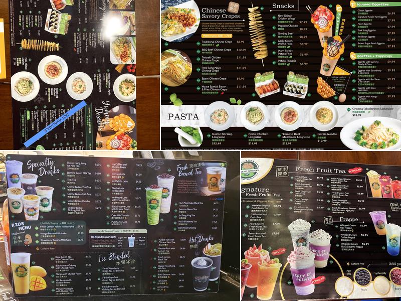 A Sack of Potatoes 一袋馬鈴薯 Menu