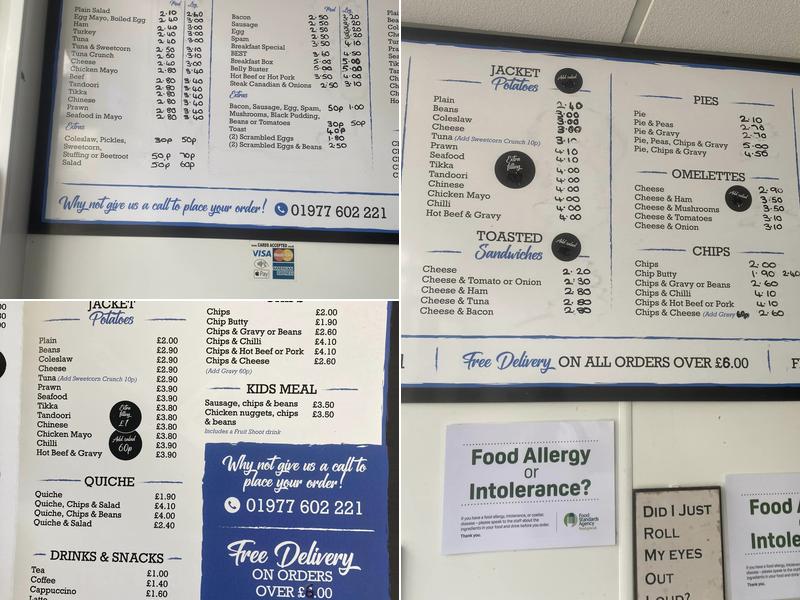 Spoilt 4 Choice Menu