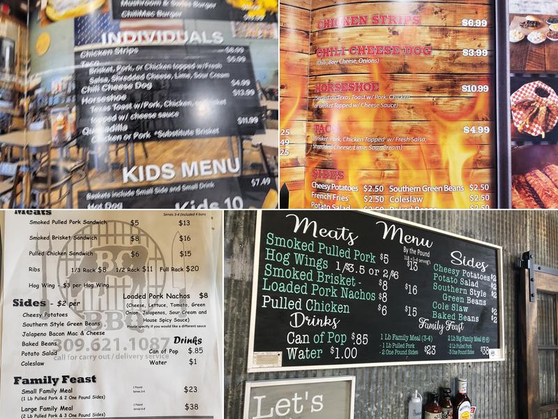 BC BBQ Menu