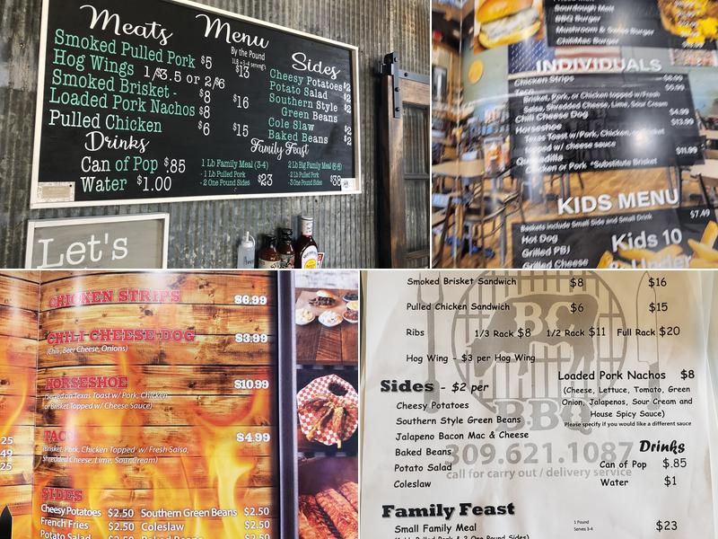 BC BBQ Menu