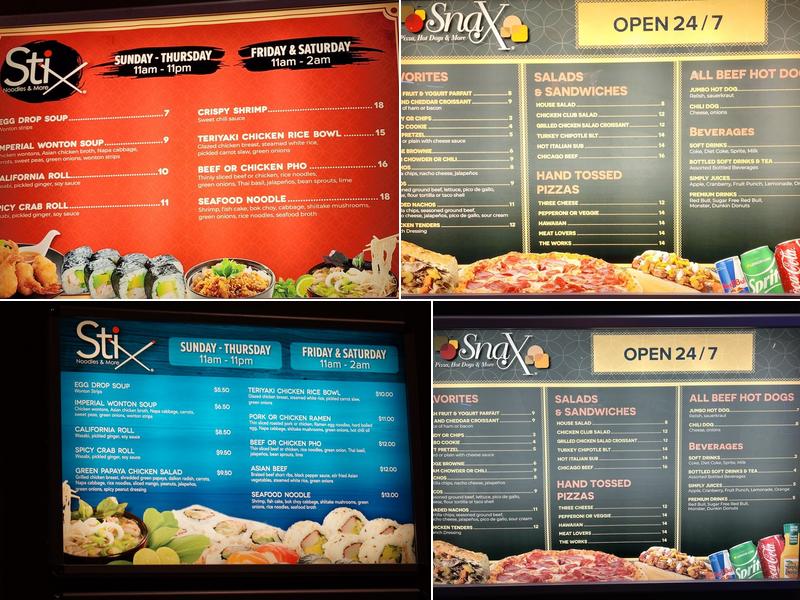 Stix Menu